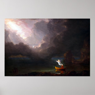 Thomas Cole The Voyage of Life Old Age Poster