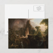Thomas Cole - Uitwijzing van de tuin van Eden Briefkaart (Voorkant / Achterkant)