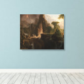 Thomas Cole - Uitwijzing van de tuin van Eden Canvas Afdruk (Insitu (Houten vloer))