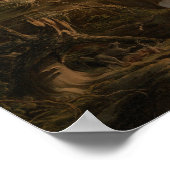 Thomas Cole - Uitwijzing van de tuin van Eden Poster (Hoek)