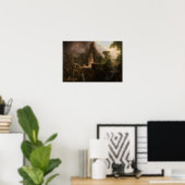 Thomas Cole - Uitwijzing van de tuin van Eden Poster (Thuiskantoor)