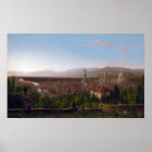 Thomas Cole Uitzicht van Florence Poster (Voorkant)