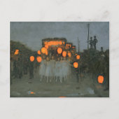 Thomas Cooper Gotch - Het Lantaarn Parade Briefkaa Briefkaart (Voorkant)