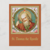 Thomas de apostel (JMAS 12) Briefkaart (Voorkant)