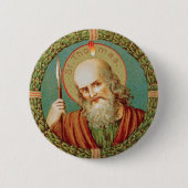 Thomas de apostel (JMAS 12) Ronde Button 5,7 Cm (Voorkant)