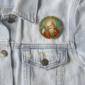 Thomas de apostel (JMAS 12) Ronde Button 5,7 Cm (In situ)