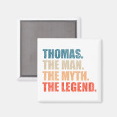 Thomas De Man De Mythe De Legende Magneet (Voorkant / Achterkant)