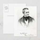 Thomas de Quincey Briefkaart (Voorkant / Achterkant)