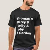 Thomas De Trein Shirten Thomas Trein Namen Thomas T-shirt (Voorkant)