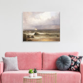 Thomas Doughty - Komend vierkant Canvas Afdruk (Insitu (Woonkamer))