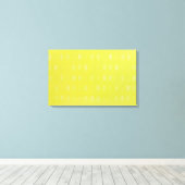 Thomas Downing - Grid Forty - 1970 Canvas Afdruk (Insitu (Houten vloer))