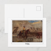 Thomas Eakins #10 - Kunstkaart Briefkaart (Voorkant / Achterkant)