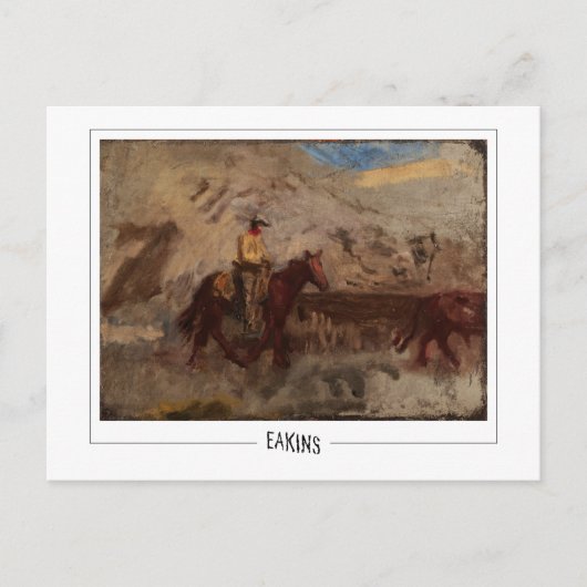 Thomas Eakins #10 - Kunstkaart Briefkaart (Voorkant)