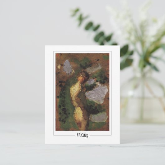 Thomas Eakins #118 - Fijne Kunst Briefkaart (Staand voorkant)
