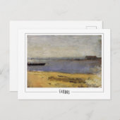 Thomas Eakins #130 - Kunstmatig Briefkaart (Voorkant / Achterkant)