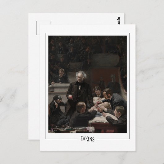 Thomas Eakins #15 - Fine Art Briefkaart (Voorkant / Achterkant)
