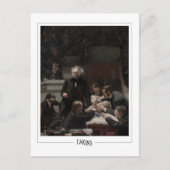 Thomas Eakins #15 - Fine Art Briefkaart (Voorkant)
