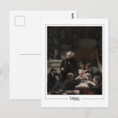 Thomas Eakins #15 - Kunst Postkaart (Voorkant / Achterkant)
