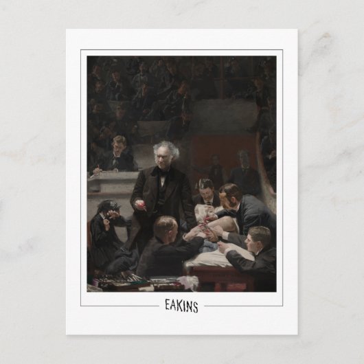 Thomas Eakins #15 - Kunst Postkaart (Voorkant)