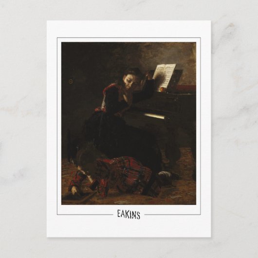 Thomas Eakins #19 - Kunstkaart Briefkaart (Voorkant)