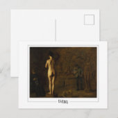 Thomas Eakins #1 - Kunstkaart Briefkaart (Voorkant / Achterkant)