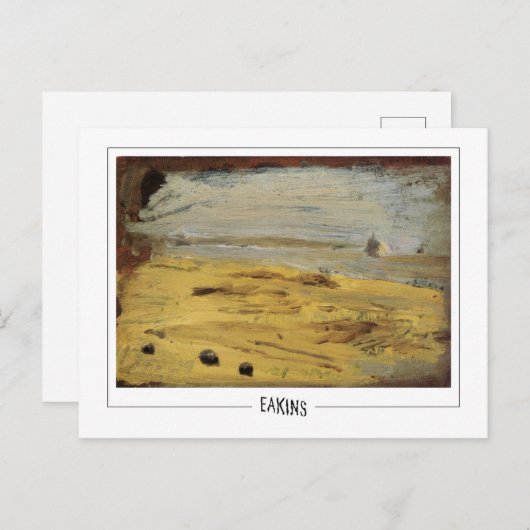 Thomas Eakins #302 - Kunstmatig Briefkaart (Voorkant / Achterkant)