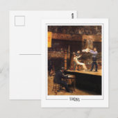Thomas Eakins #350 - Kunstkaart Briefkaart (Voorkant / Achterkant)