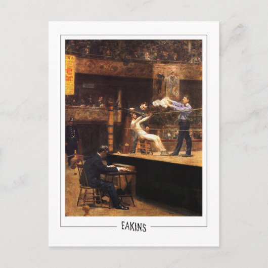 Thomas Eakins #350 - Kunstkaart Briefkaart (Voorkant)