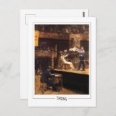 Thomas Eakins #350 - Kunstmatig Briefkaart (Voorkant / Achterkant)