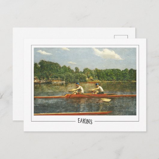 Thomas Eakins #3 - Fine Art Briefkaart (Voorkant / Achterkant)