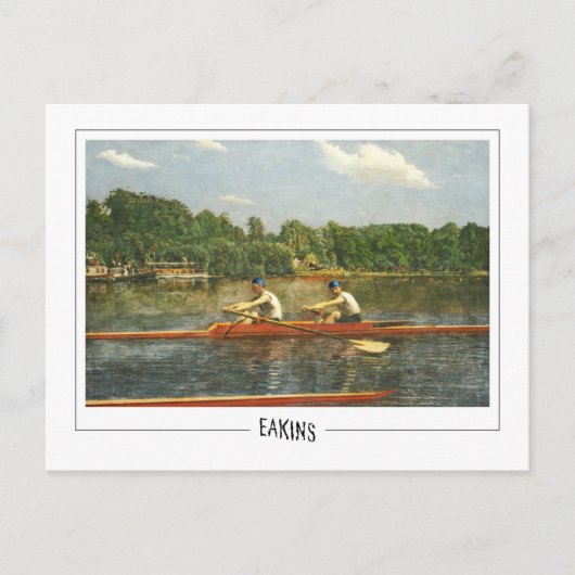 Thomas Eakins #3 - Kunstkaart Briefkaart (Voorkant)