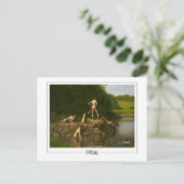 Thomas Eakins #414 - Kunstmatig Briefkaart (Staand voorkant)