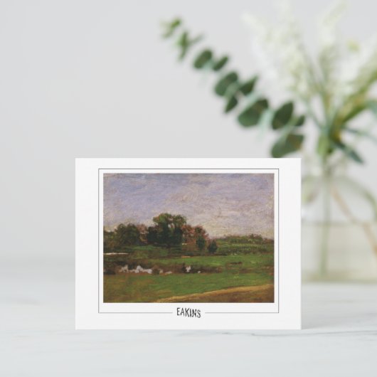 Thomas Eakins #65 - Fine Art Briefkaart (Staand voorkant)
