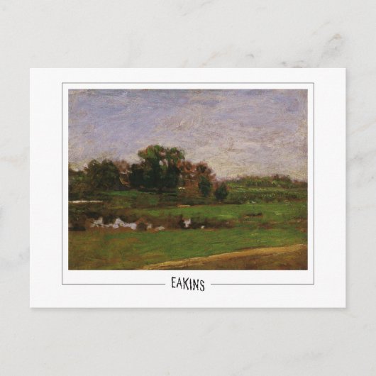 Thomas Eakins #65 - Kunstkaart Briefkaart (Voorkant)