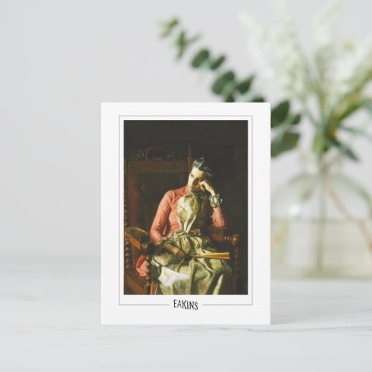 Thomas Eakins #8 - Fine Art Briefkaart (Staand voorkant)