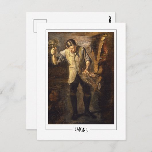 Thomas Eakins #9 - Fine Art Briefkaart (Voorkant / Achterkant)