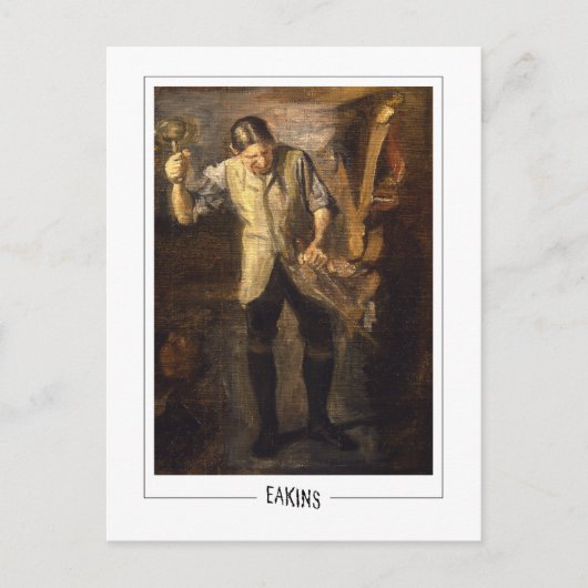 Thomas Eakins #9 - Kunstkaart Briefkaart (Voorkant)