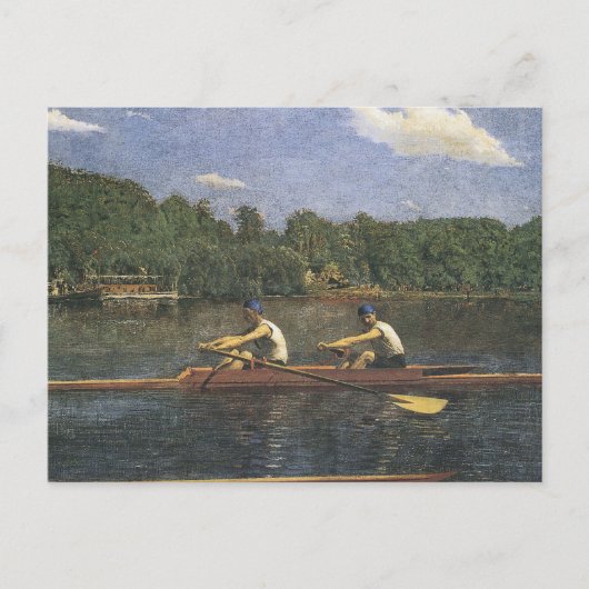 Thomas Eakins Biglin Brothers Racing Briefkaart (Voorkant)
