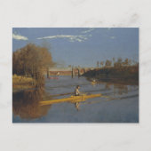 Thomas Eakins - De Champion Single Sculls Briefkaart (Voorkant)