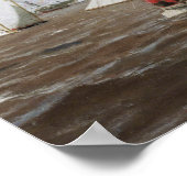 Thomas Eakins - Sailboten Racing on the Delaware Poster (Hoek)