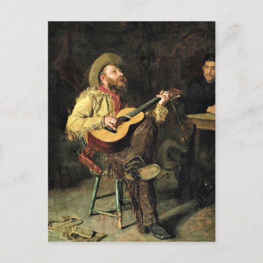 Thomas Eakins schilderij, Home Ranch, Briefkaart (Voorkant)