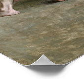 Thomas Eakins Wrestlers Poster (Hoek)