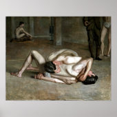 Thomas Eakins Wrestlers Poster (Voorkant)