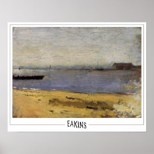 Thomas Eakins Zedign Art Poster #130 (Voorkant)