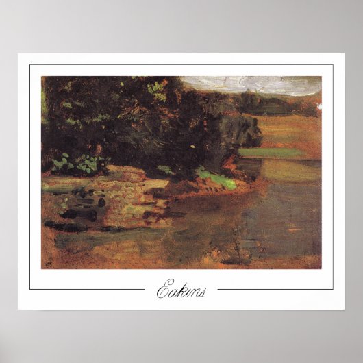Thomas Eakins Zedign Art Poster #130 (Voorkant)