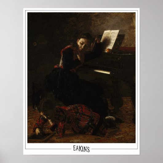 Thomas Eakins Zedign Art Poster #19 (Voorkant)
