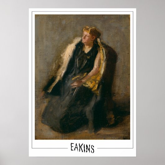 Thomas Eakins Zedign Art Poster #2 (Voorkant)