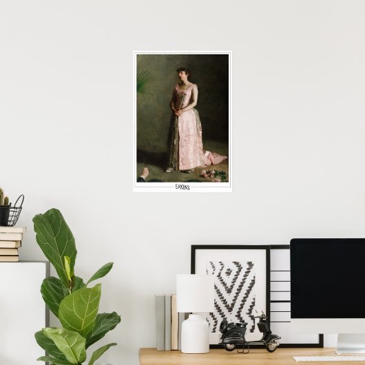 Thomas Eakins Zedign Art Poster #22 (Thuiskantoor)