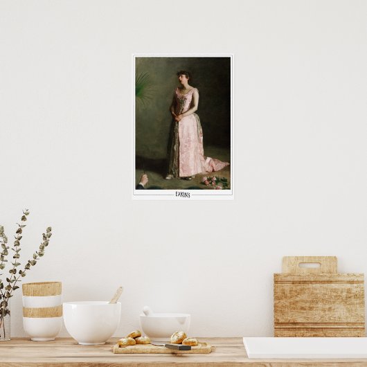 Thomas Eakins Zedign Art Poster #22 (Keuken)