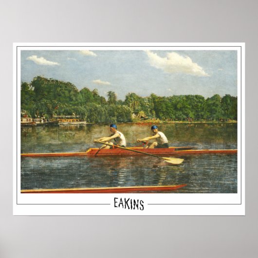 Thomas Eakins Zedign Art Poster #3 (Voorkant)